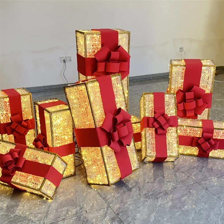 lighted christmas gift boxes lighted christmas gift boxes