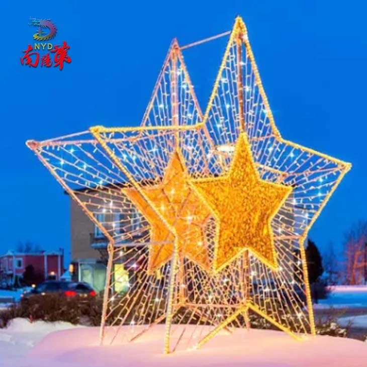 Outdoor Large Lighted Star